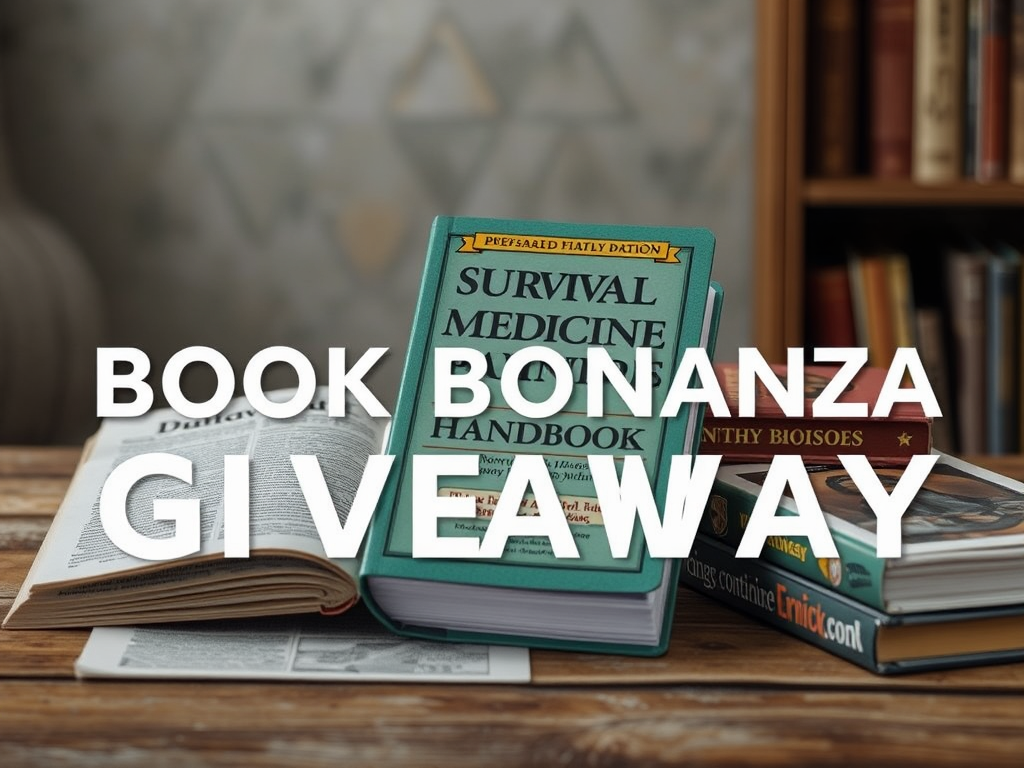 Book Bonanza Giveaway – Week 2: “Survival Medicine Handbook”