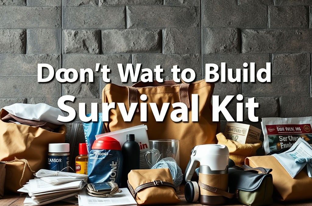 Don’t Wait to Build Your Survival Kit