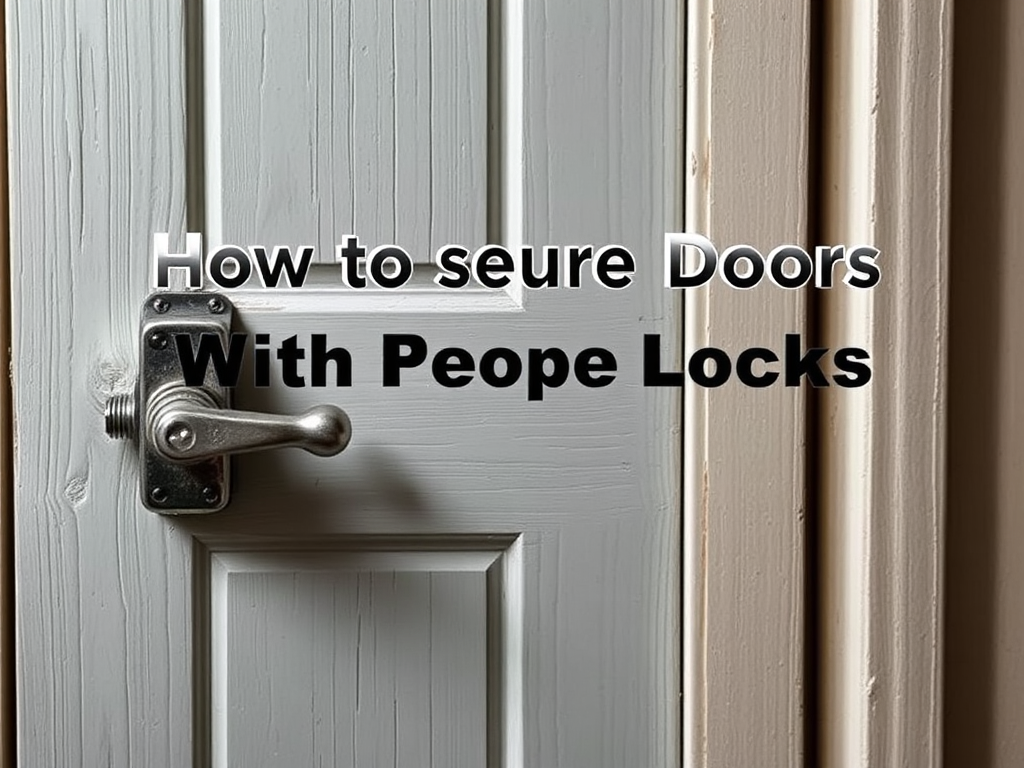 How to Secure Doors Without Proper Locks: Practical Methods and Creative Solutions How to Secure Doors Without Proper Locks: Practical Methods and Creative Solutions