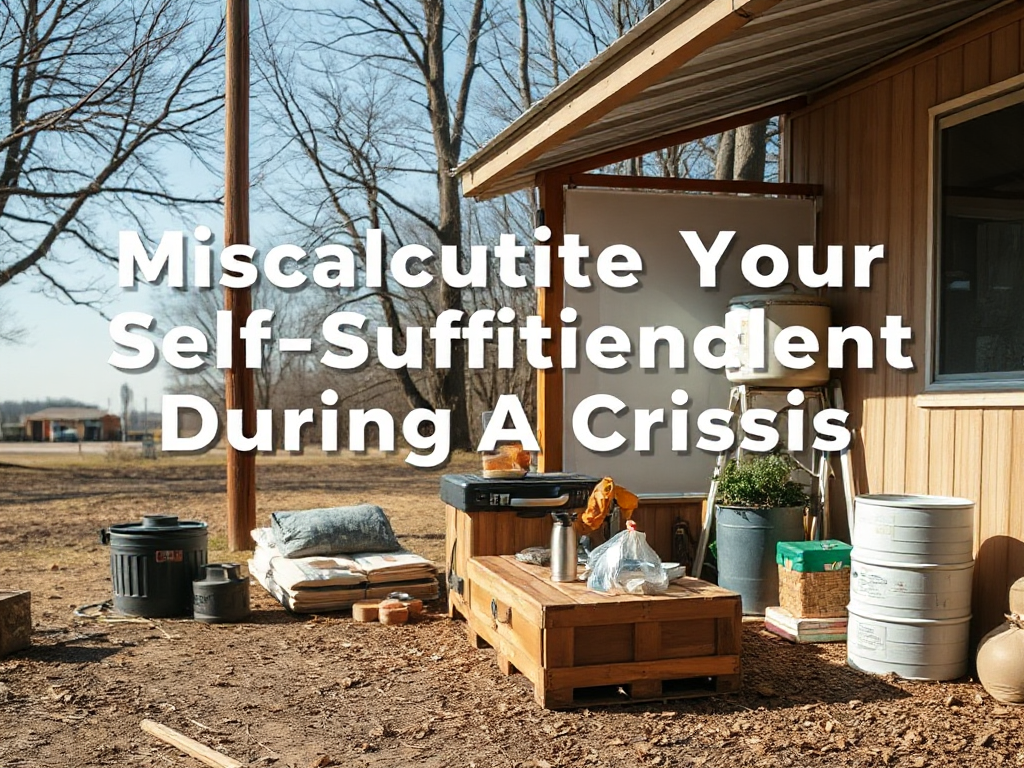 Miscalculating Your Self-Sufficiency Needs During a Crisis: Common Mistakes and Effective Adjustments