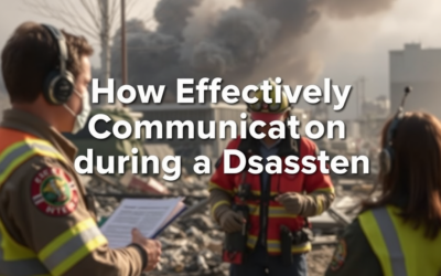 How to Effectively Communicate During a Disaster: Key Messages and Channels for Safety