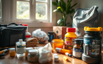 Earthquake Preparedness Kit Essentials for Home Use: Water, Light, Food, And Safety Checks