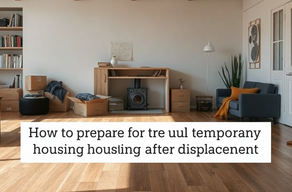 How to Prepare for Temporary Housing After Displacement: A 72-Hour Setup Checklist