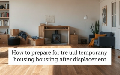 How to Prepare for Temporary Housing After Displacement: A 72-Hour Setup Checklist