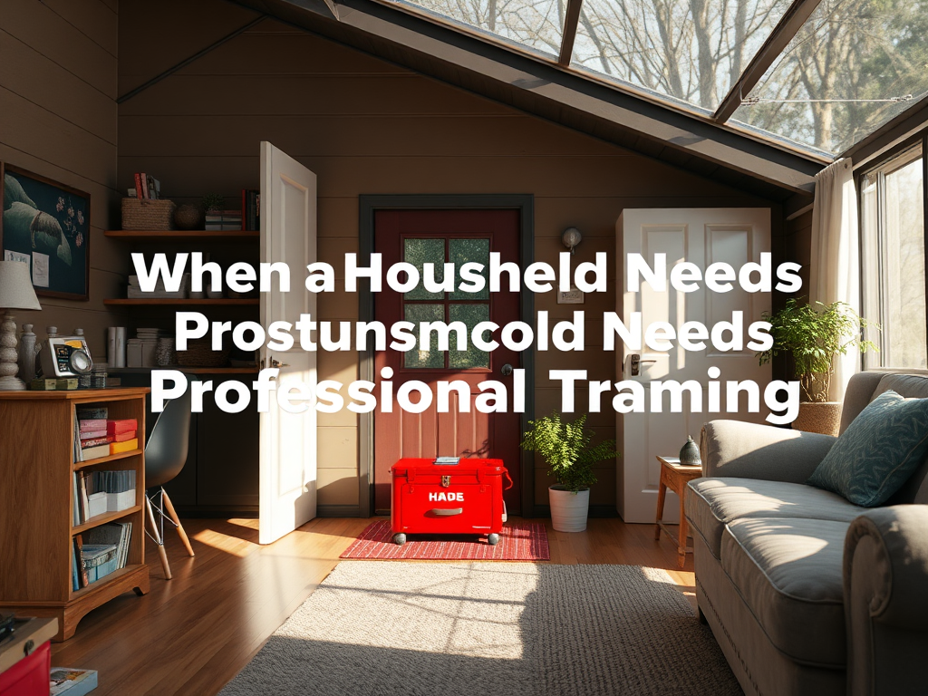 When a Household Needs Professional Emergency Training: Warning Signs and Next Moves When a Household Needs Professional Emergency Training: Warning Signs and Next Moves
