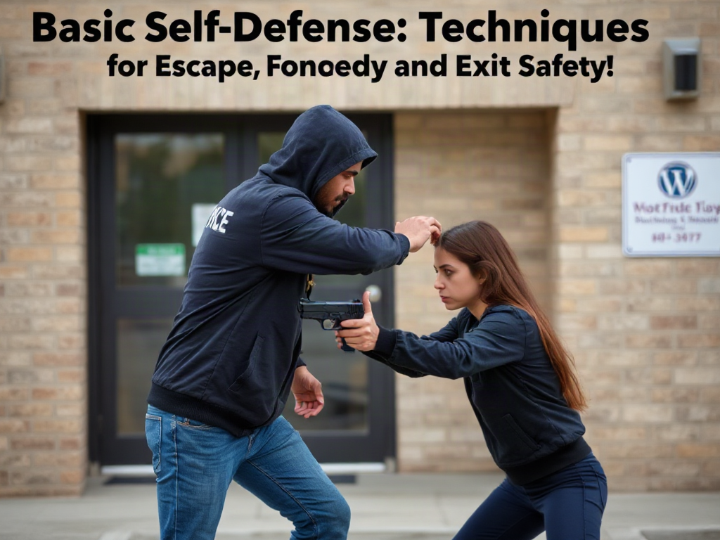 Basic Self-Defense Techniques for Escape-Focused Safety (Distance, Disruption, and Exit Skills)