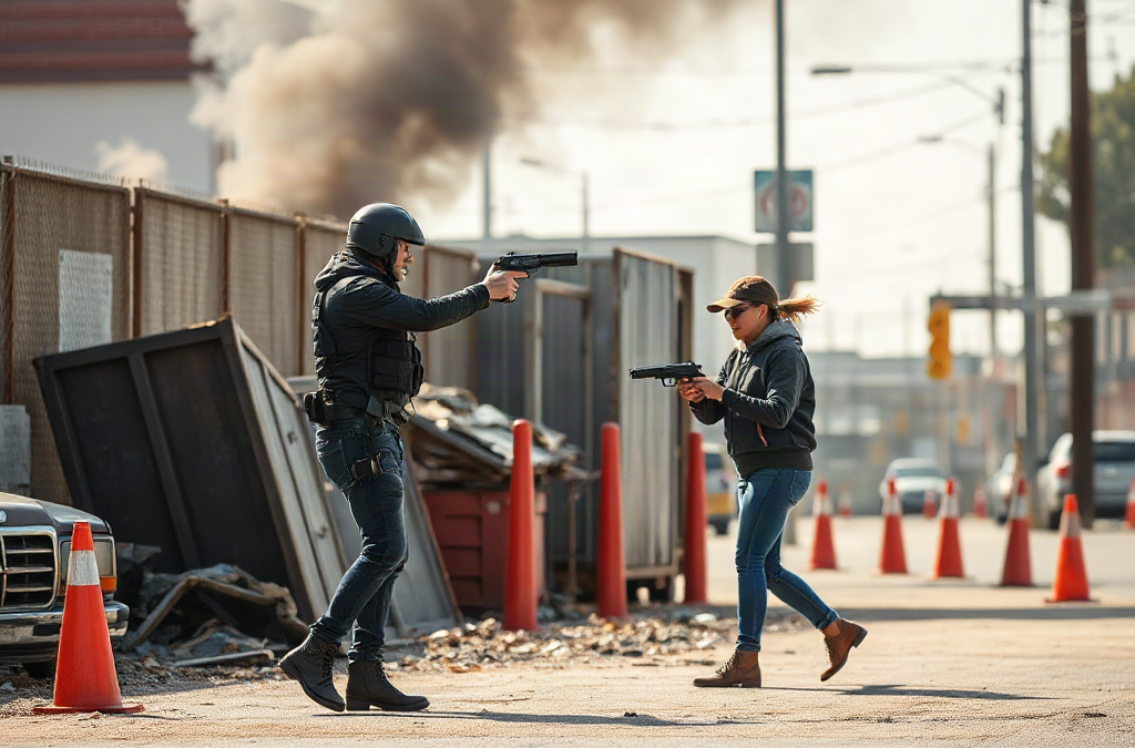 Practical Self-Defense Boundaries During Disasters: De-Escalation, Distance, and Exit Decisions